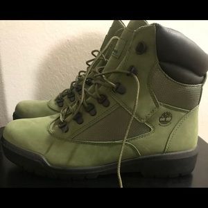 Army Green Timberlands, size 11.5, never worn